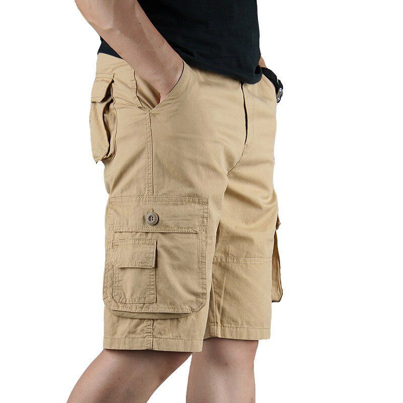 Plus Size Men Outdoor Cargo Pants Multicket Tactical Trousers Mens Work Out Pants   Pants