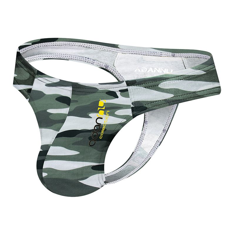 CMENIN (1 Pieces) LOGO Nylon Men Underwear thongs Mens Jockstrap Popular Thongs And G strings CMENIN Comfort Letter Innerwear AD309