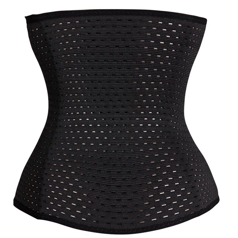 Women Waist Trainer Steel Bone Cincher Corset Belt Shaper Body Shapewear Underbust Control Elasticat Slimming Tummy Belt