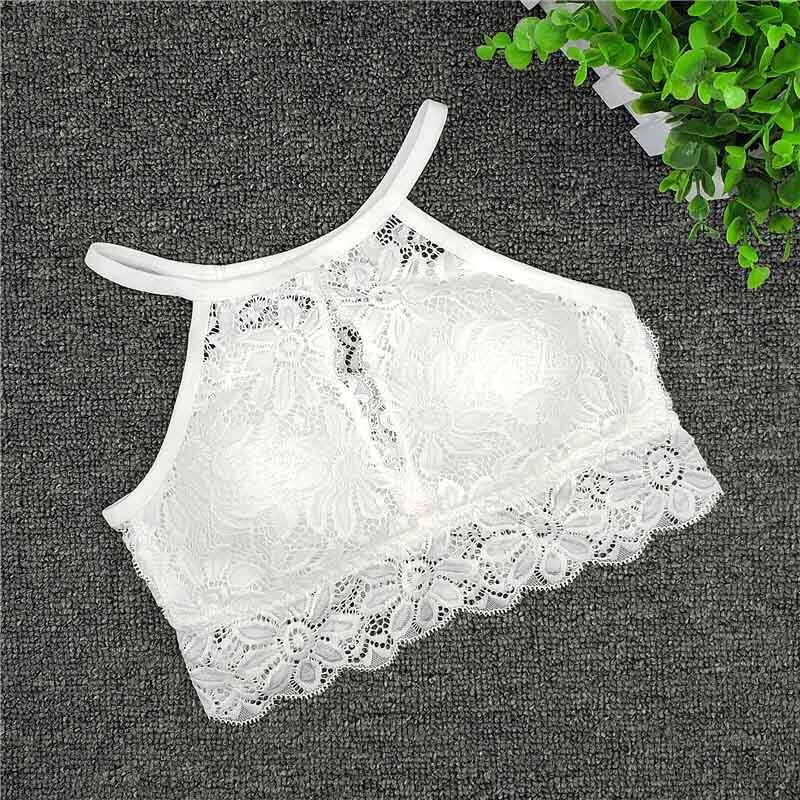 Fashion  arrival 3/4 cup  women underwear Comfortable Lace bralette Wireless bra neck for Backless wear Brassiere