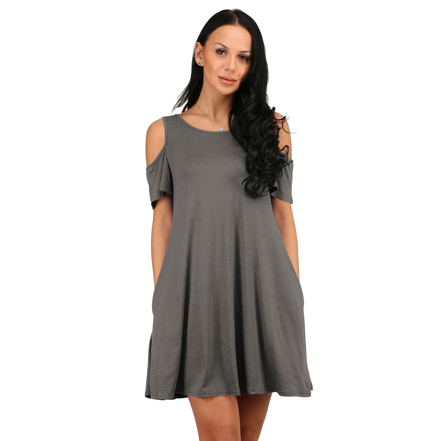 ONCE Women Summer Dress 2020 Solid Beach Dresses Female Off Shoulder Long Vestidos Beach Sexy Sundress Casual Dress