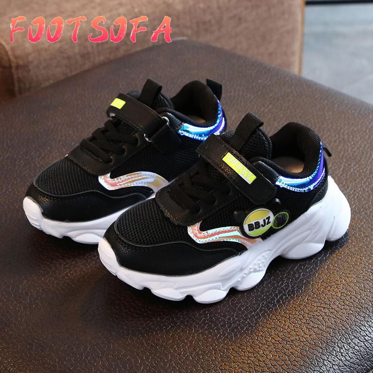 Korean Style shoes for kids ChildrenKid Baby Girls Boys Cartoon Bear Patchwork Mesh Sport Sneakers Shoes