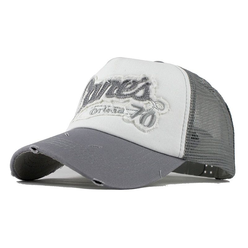 [FLB] Men's Baseball Cap Print Summer Mesh Cap Hats For Men Women Gorras Hombre Casual Hip Hop Caps Hats F174