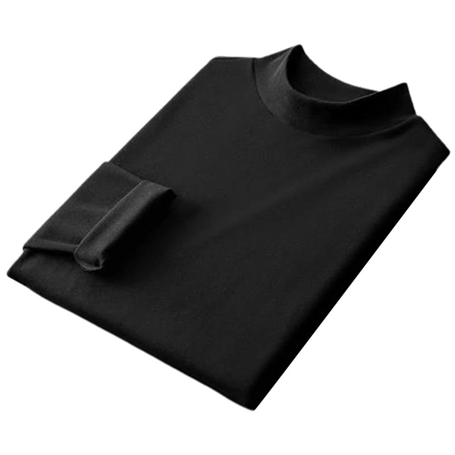 Men Shirt Simple Wear-resistant Base T-shirt