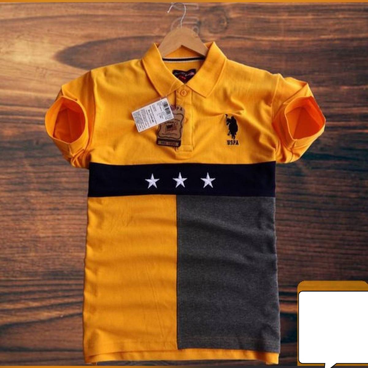 Trendy Fashionable  Cotton Polo Shirt For Men