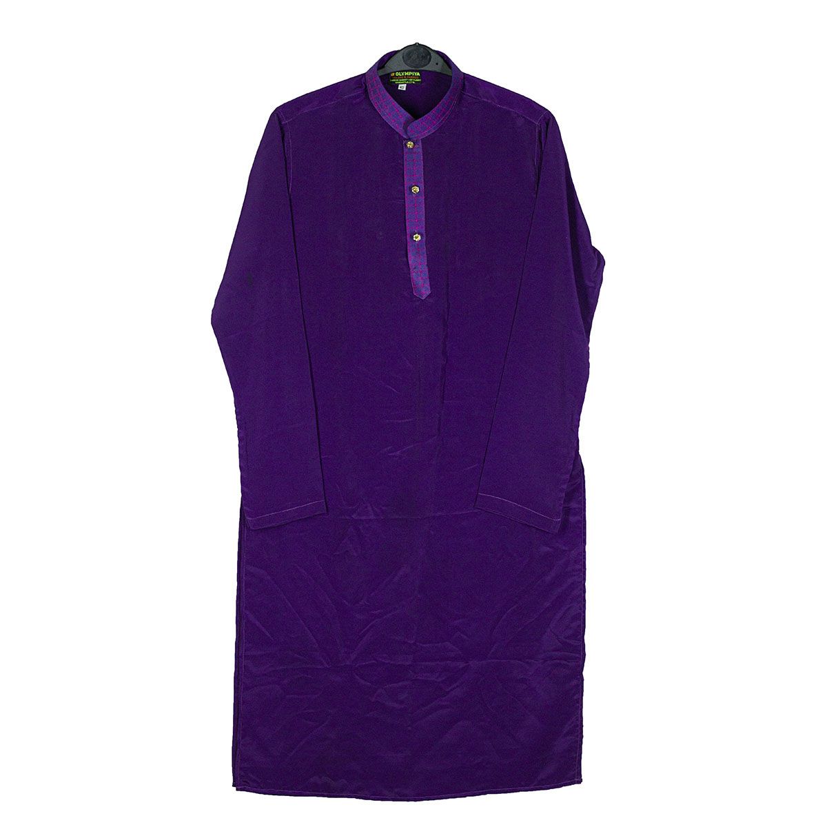 Best Quality Exclusive Stylish Semi Long Printed Cotton Slim Fit Panjabi For Man
