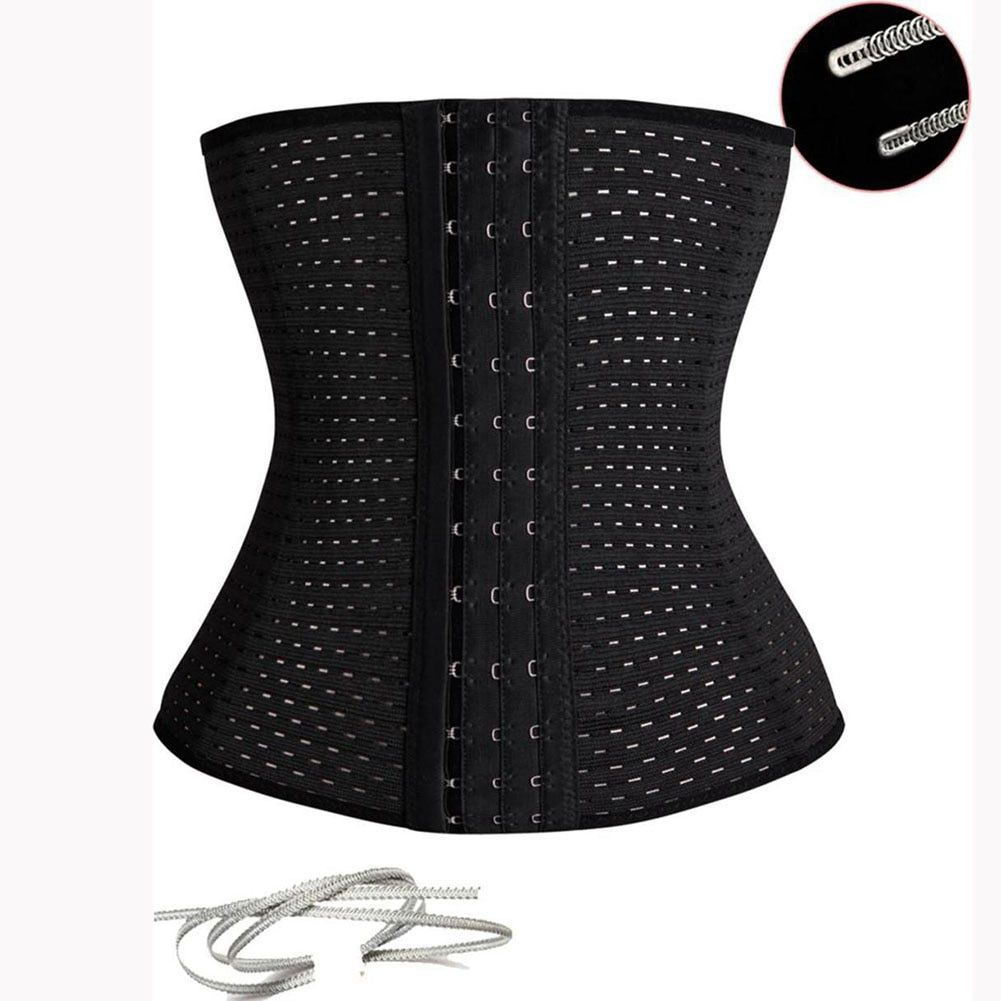 Waist Trainer Belt Corset Steel Boned Body Shaper Women Postpartum Tummy Shaper Sexy Corselet ier Modeling Wedding Party