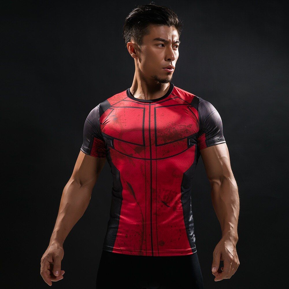 Summer 3D Printed Men T Shirt Fashion Compression Comics Cosplay Costume T-Shirt Men Tops Tees Bodybuilding Mens Clothing