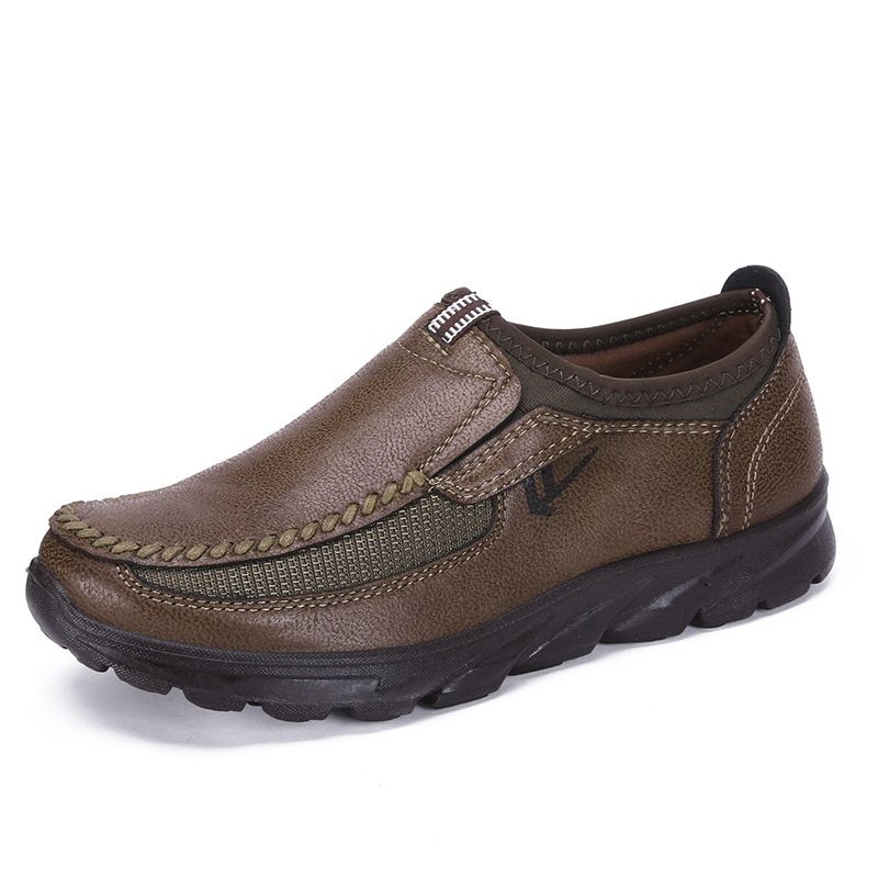 Men Casual Shoes Loafers Sneakers 2022 New Fashion Handmade Retro Leisure Loafers Shoes Ztos Casuales Hombres Men Shoes