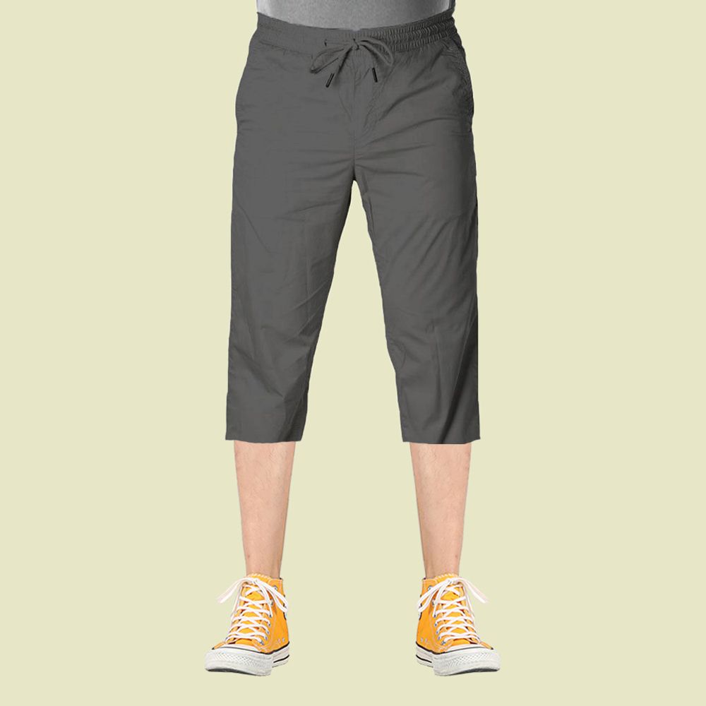 3 Quarter High Quality Gabardine Type Summer Trouser For Men - Elastic Hip