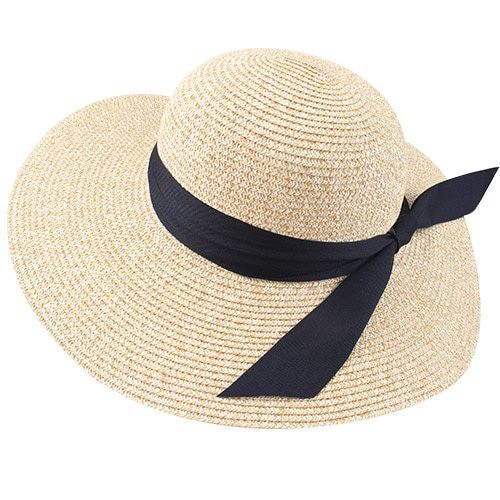FURTALK Summer Beach Hat Women Large Straw Hat Big Brim Sun Hats UV Protection Foldable Roll Up Floppy Cap chapeu feminino