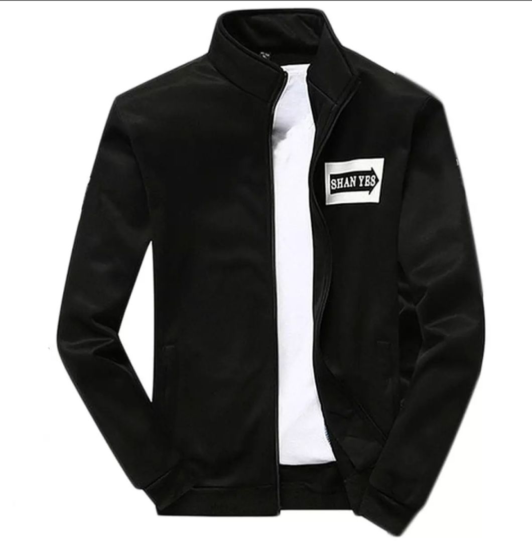 Black Cotton Jacket For Men - Jacket For Men - Winter Collection For Men - Jacket