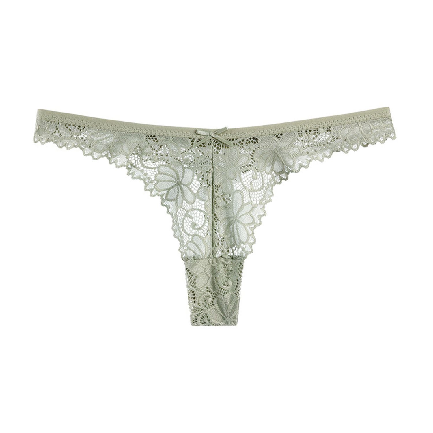 Women Undershorts Bow-knot G String Underwear Panties