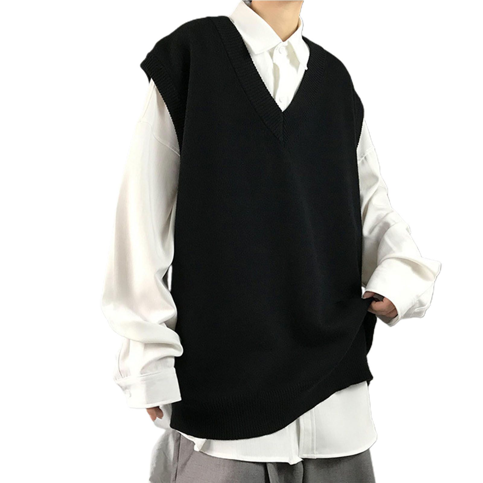 Spg Sweater V Neck Lightweight Spg Sweater