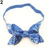Baby Girl Children Glitter Bowknot Headband Birthday Party Photo Props Head Band