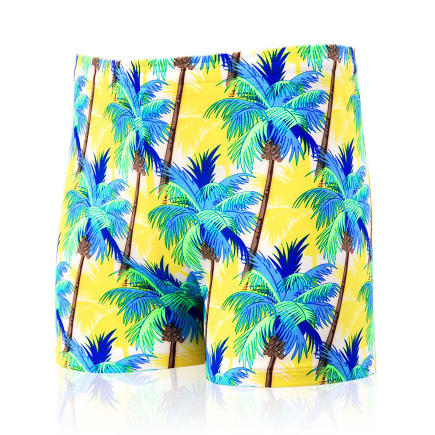 Men Trunks Breathable Drawstring Swimming Pants