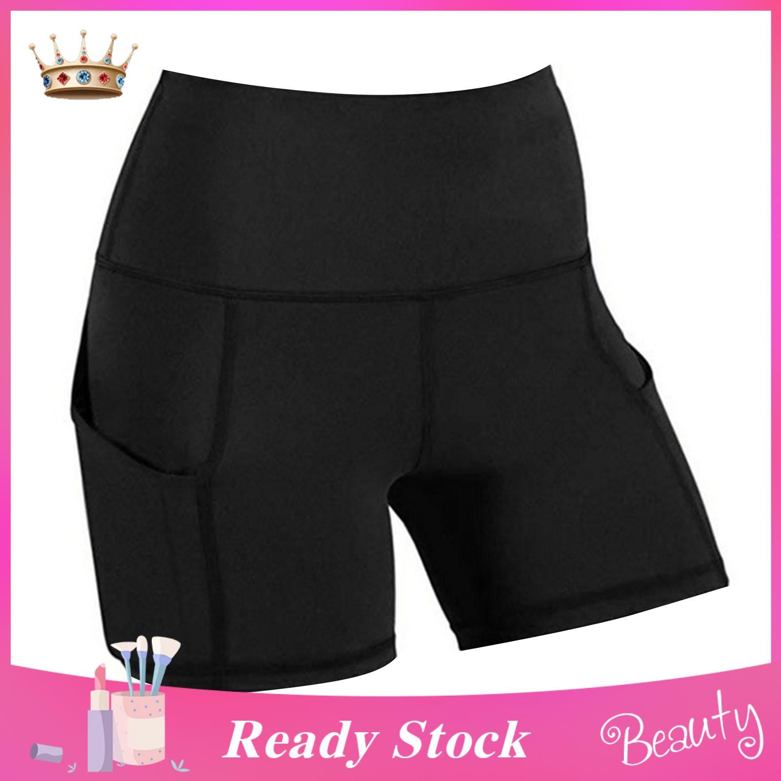 Gym Shorts Breathable Elastic Waist Yoga Shorts