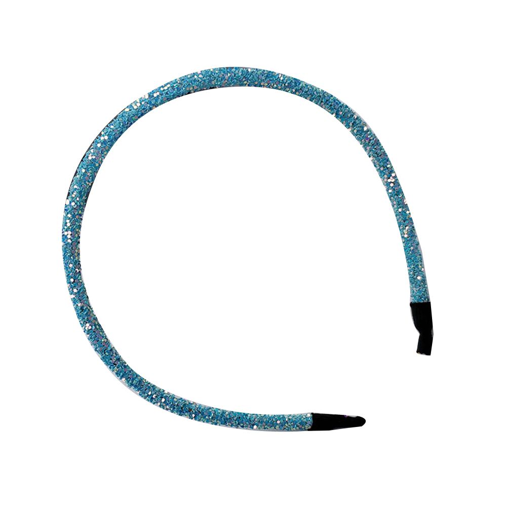 Fashion Glitter Sequined Hair Hoop Hairband Women Face Washing Headband Headwear
