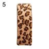 Fashion Leopard Print Geometric Hair Clip Women Plush Hairpin Barrette Headwear