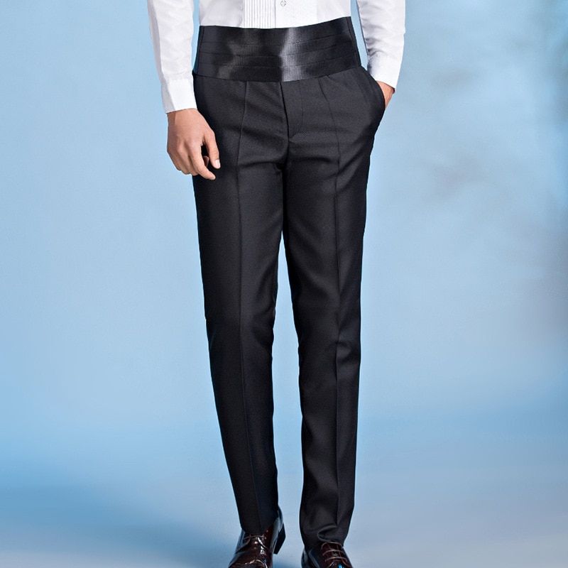 Chic Men Red Suit Pants Party Clubwear Trousers Boys Slim Fit Long Performance Costume Male  Wedding Pants Plus Size 3xl 4xl