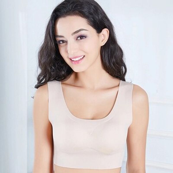 Underwear Women Bra Seamless Active Bras for Women Push Up Bralette Vest Wire Free Lingerie Padded Sleeping Brassiere Bra