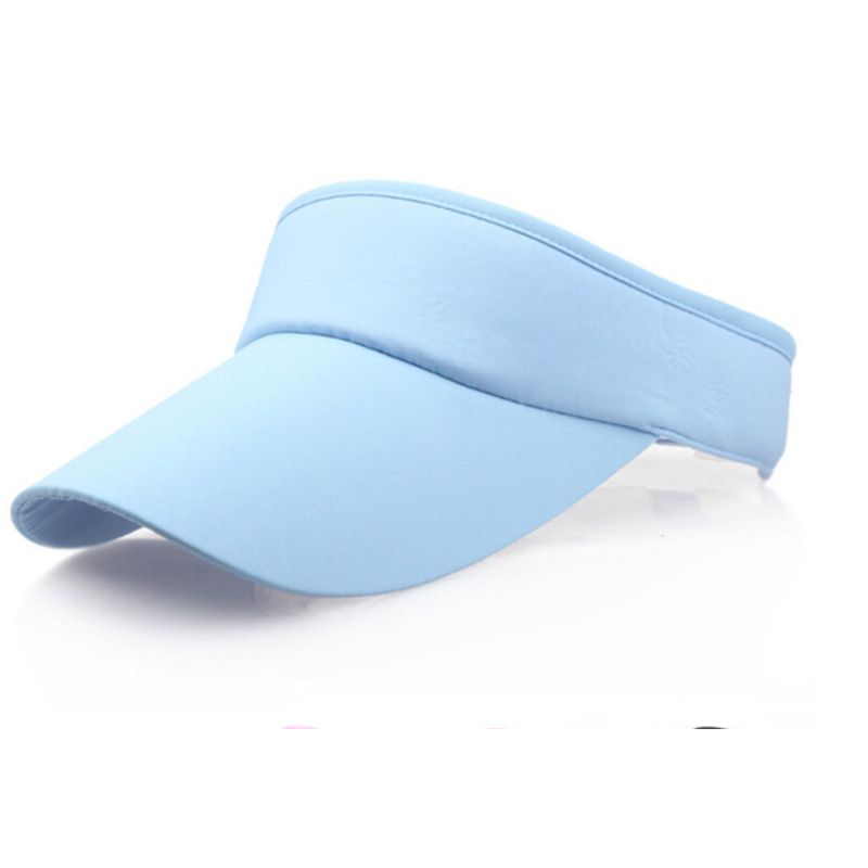 【BestGO】Visor Sun Plain Hat Sports Cap Colors Golf Tennis Beach Adjustable Summer Hot