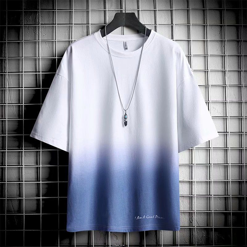 Gradient short sleeve T-shirt for Women 2020 Summer Korean Trend Female T Shirt fashion Streetwear loose Tops Women Clothing