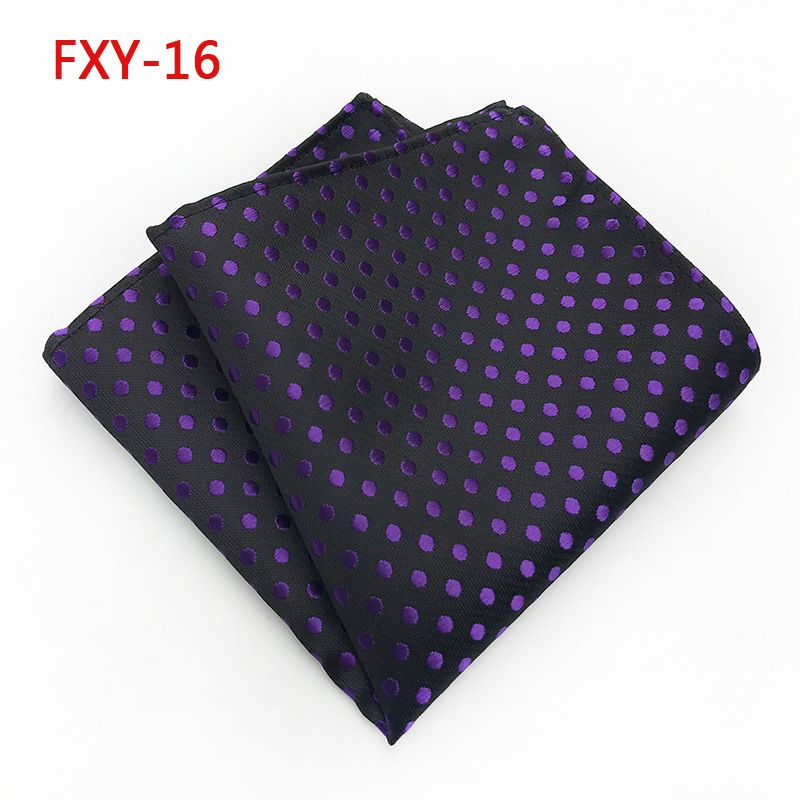 Loldeal Men'S Suit Handkerchief Product Fashion Polka Dot Square Scarf Small Polka Dot Suit Pocket Square