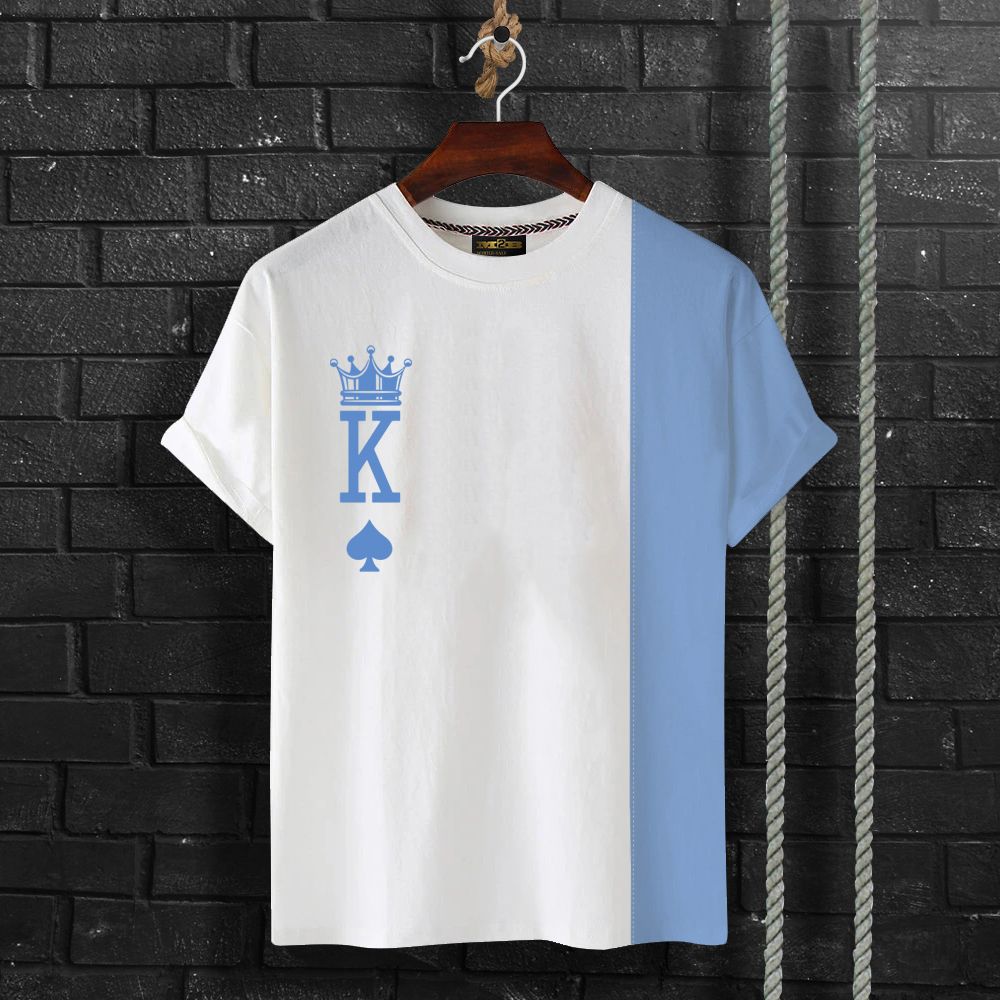 King contest street wear T-shirt