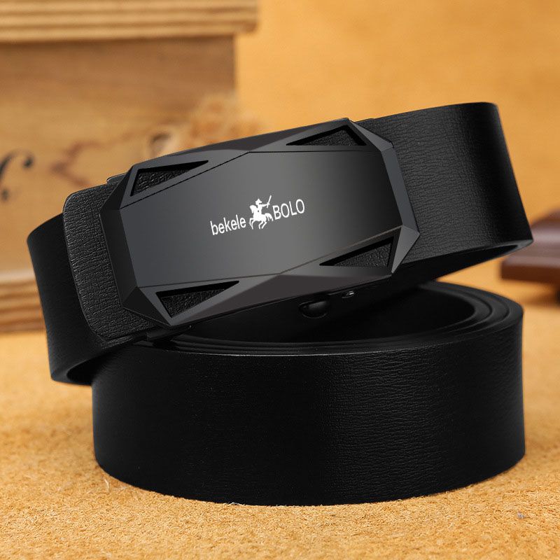 bekeleBOLO Brand Automatic Buckle Premium Quality Fashionable Leather Waist Belt for Men - Belt For Men