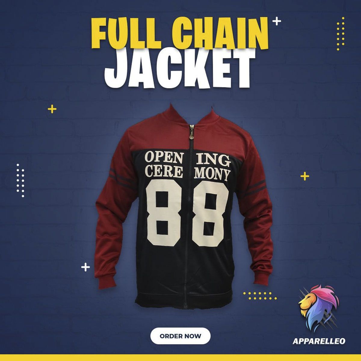 New Winter Comfortable & stylish Jacket for Men - Maroon & Navy Blue