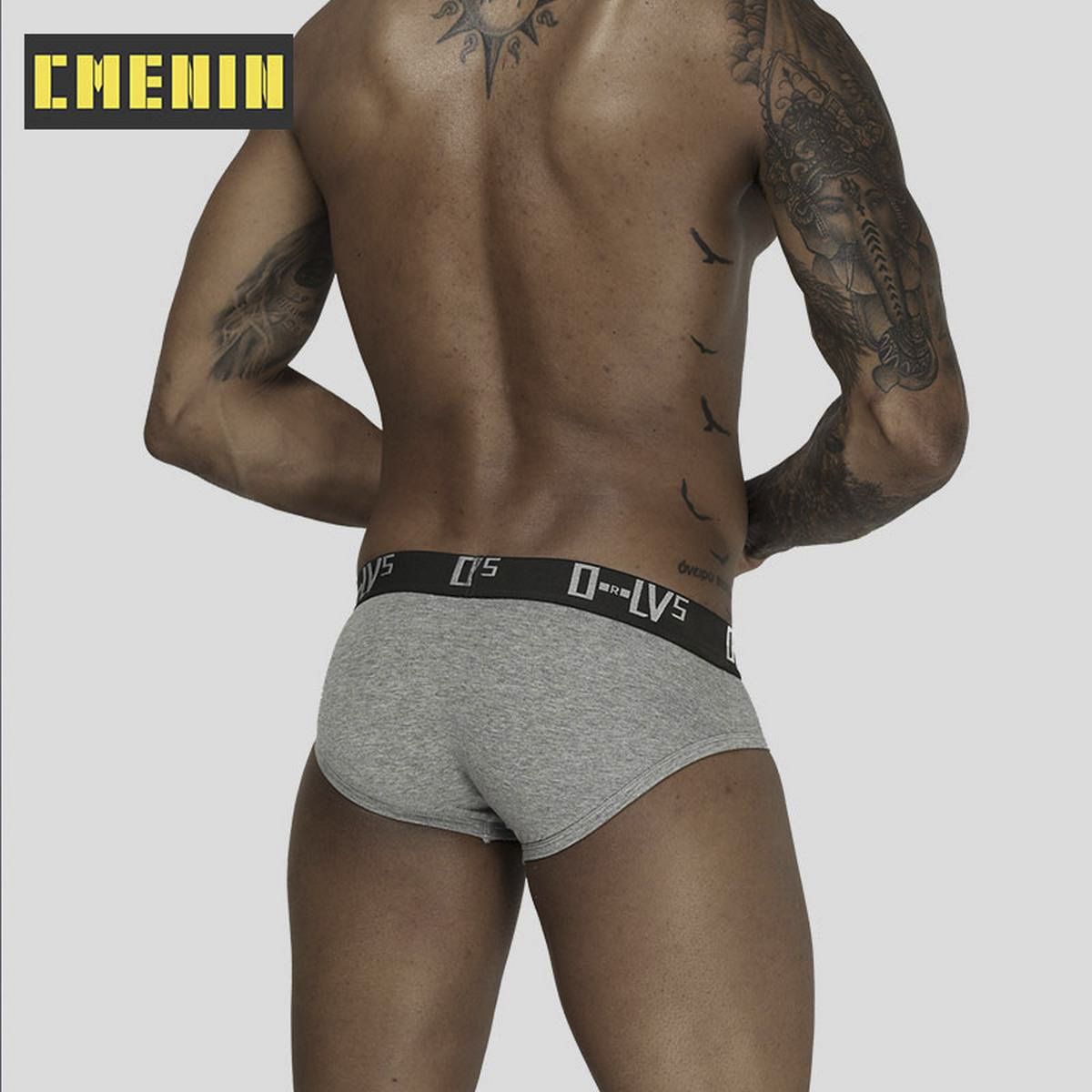 CMENIN ORLVS (1 Pieces) Design Fashion Men Underwear Briefs 3 Color Cotton Breathable Underpants For Male Panties OR209