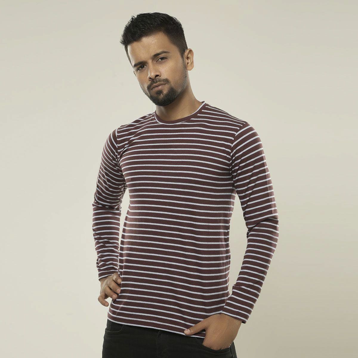 Full Sleeve Casual T-Shirt For Mens - T Shirt - T Shirt For Man