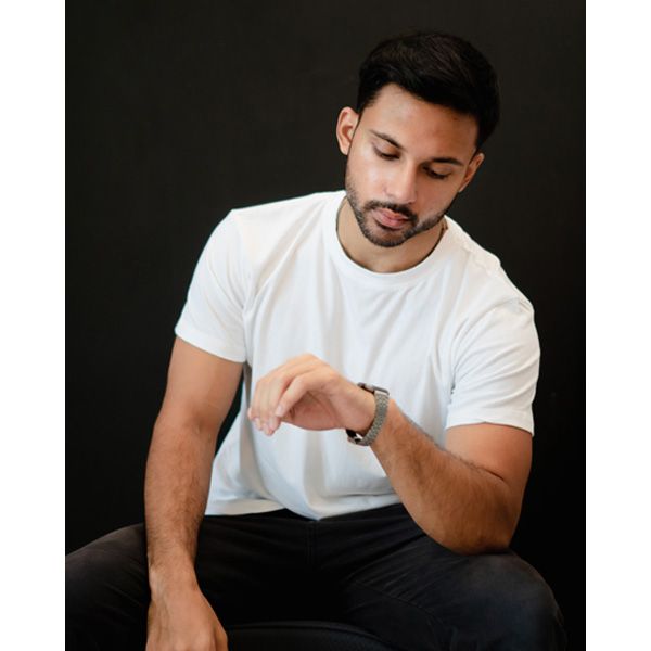 Basic White Crewneck T-shirt