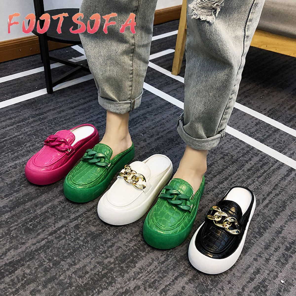 Korean Style Open Heel Sandals Female Sandals Slippers Flats Shoes Canvas Shoes Ladies Sneakers For Women Teenagers Fashion Sandals  060211