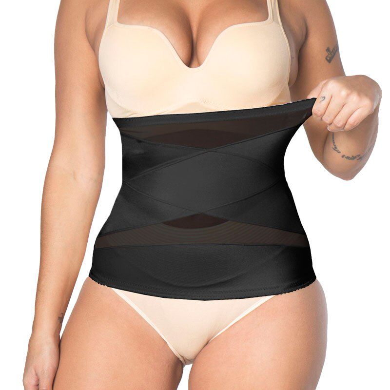 Seamless Body Shaper Postpartum Belly Band Wrap Underwear Recovery Belt Binder Slimming Shapewear for Women