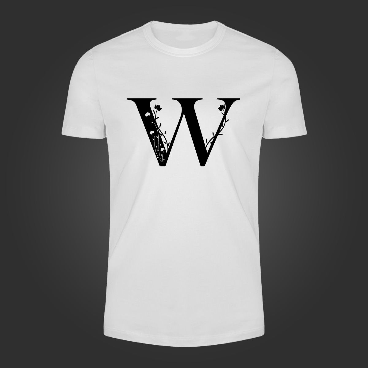 Stylish Synthetic Alphabet T-shirt A to Z