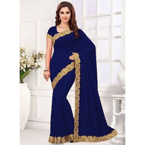 Georgette Exclusive Design Saree for Women