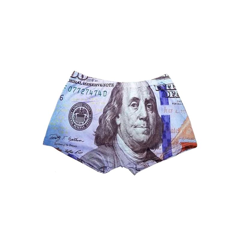 Women Shorts, Summer Sports Pants, Wrapped High-Waist Tiger Flower Dollars Printed Party Club Wear