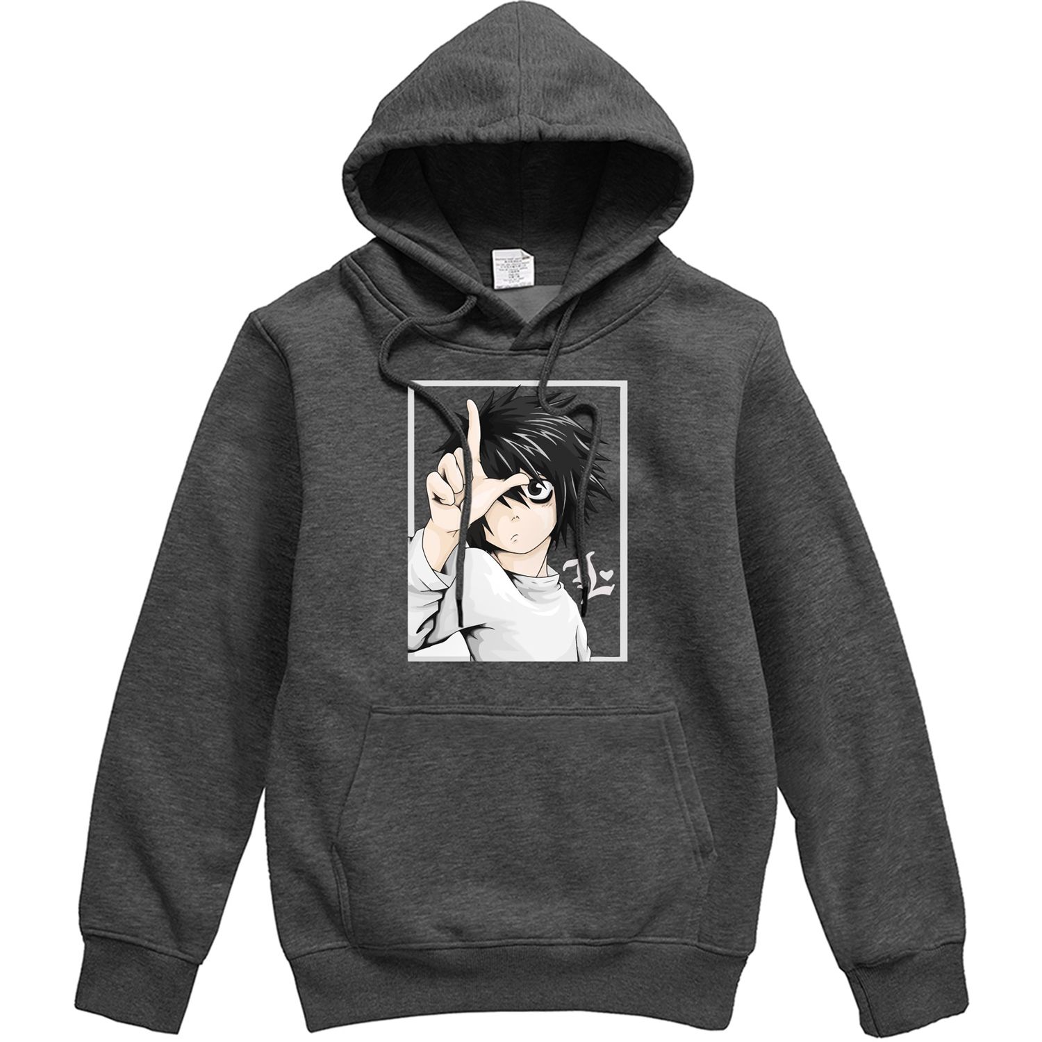 Death Note Anime Sweatshirt Men Autumn Warm Clothes Brand Motorcycle Streetwear Tracksuit Mens High Quality Hoodie Male