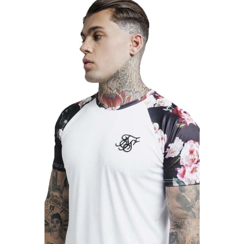 Summer SikSilk Male T Shirt Silk Silk Tshirt O-Neck Short Funny Mens Shirts T Shirts Sik Silk T Shirt Men T-shirt Tops Tees