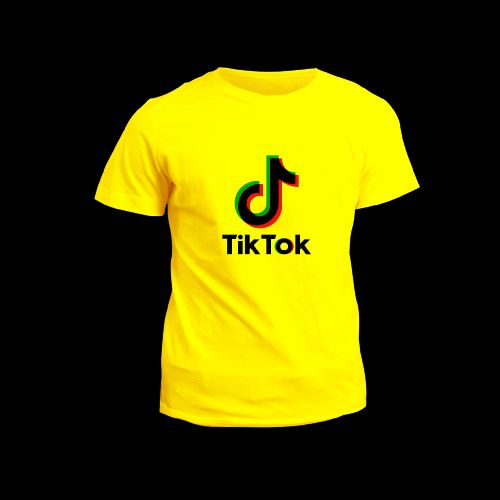 jersy Tiktok New Design half Sleeve Printed T-shirt