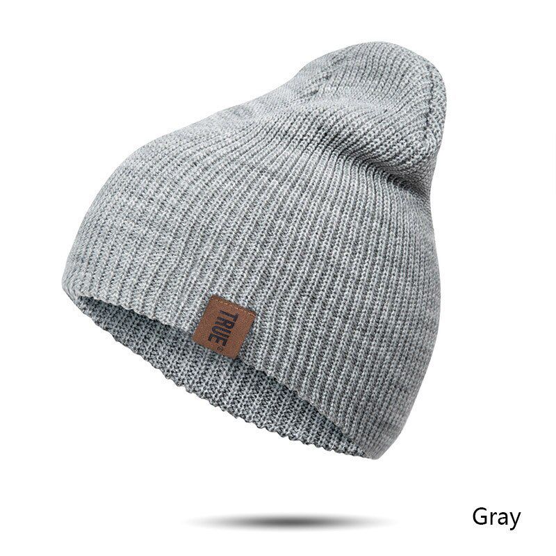 Autumn Winter Beanies For Men Parent Child Fashion Hats Solid Color Hip-hop Skullies Beanie Soft Warm Caps Unisex