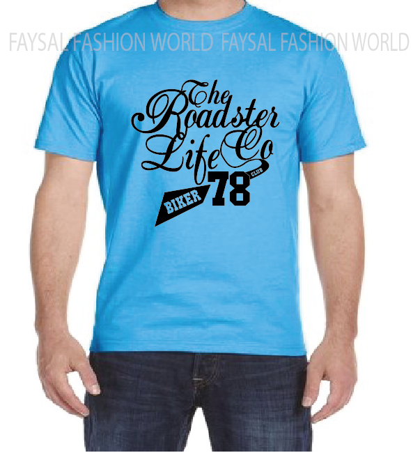 Fashionable short sleeves Taiwan CVC T Shirt for men