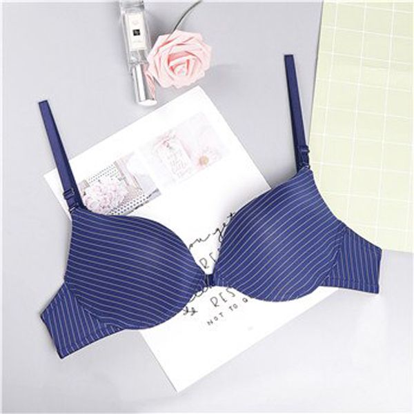 Front Closed Push Up Brassiere  Underwire Bra For Women Underwear Solid Color Female Lingerie
