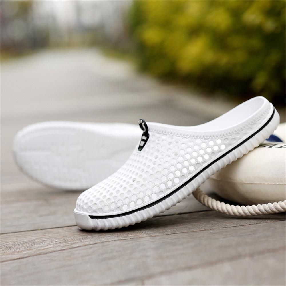 Men's Summer Sandals Non-slip Thick Hole Beach Sandals Men Shoes Slippers For Mens