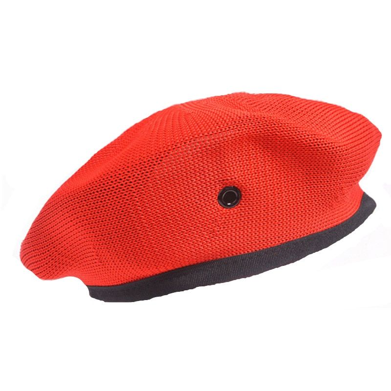Parent-Child Wool Mesh Net Beret Hat Men/Women Special Forces Soldiers Hats Breathable  Cap For  And Kids A1