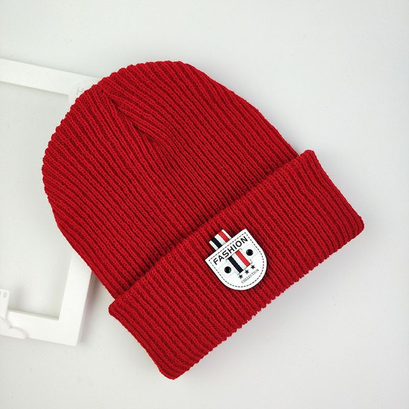Couple Hat 2019 Autumn And Women's Knitted Beanie Hat Solid Color Warm Hooded Wool Cap Men's Warm Winter Hat