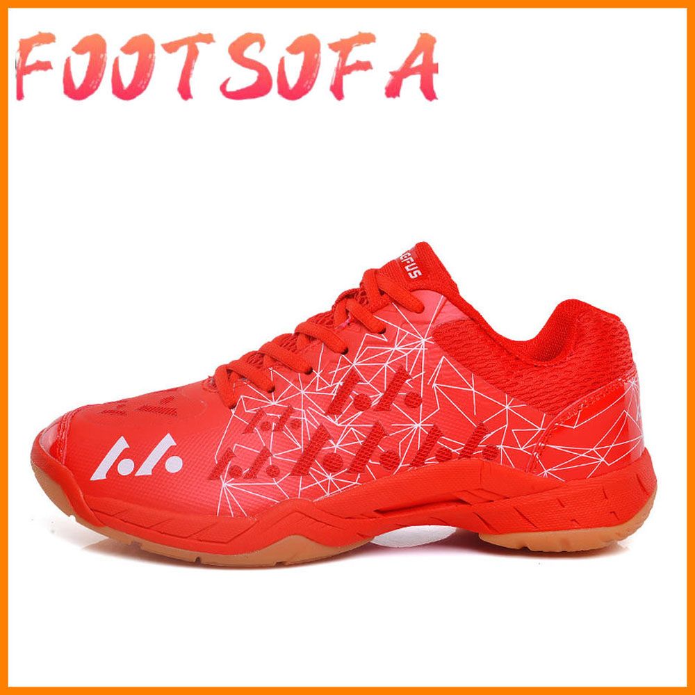 Brand Men Badminton Shoes High Quality EVA Muscle Anti-Slippery Training Professional Sneakers Women Sport Badminton Shoes Plus