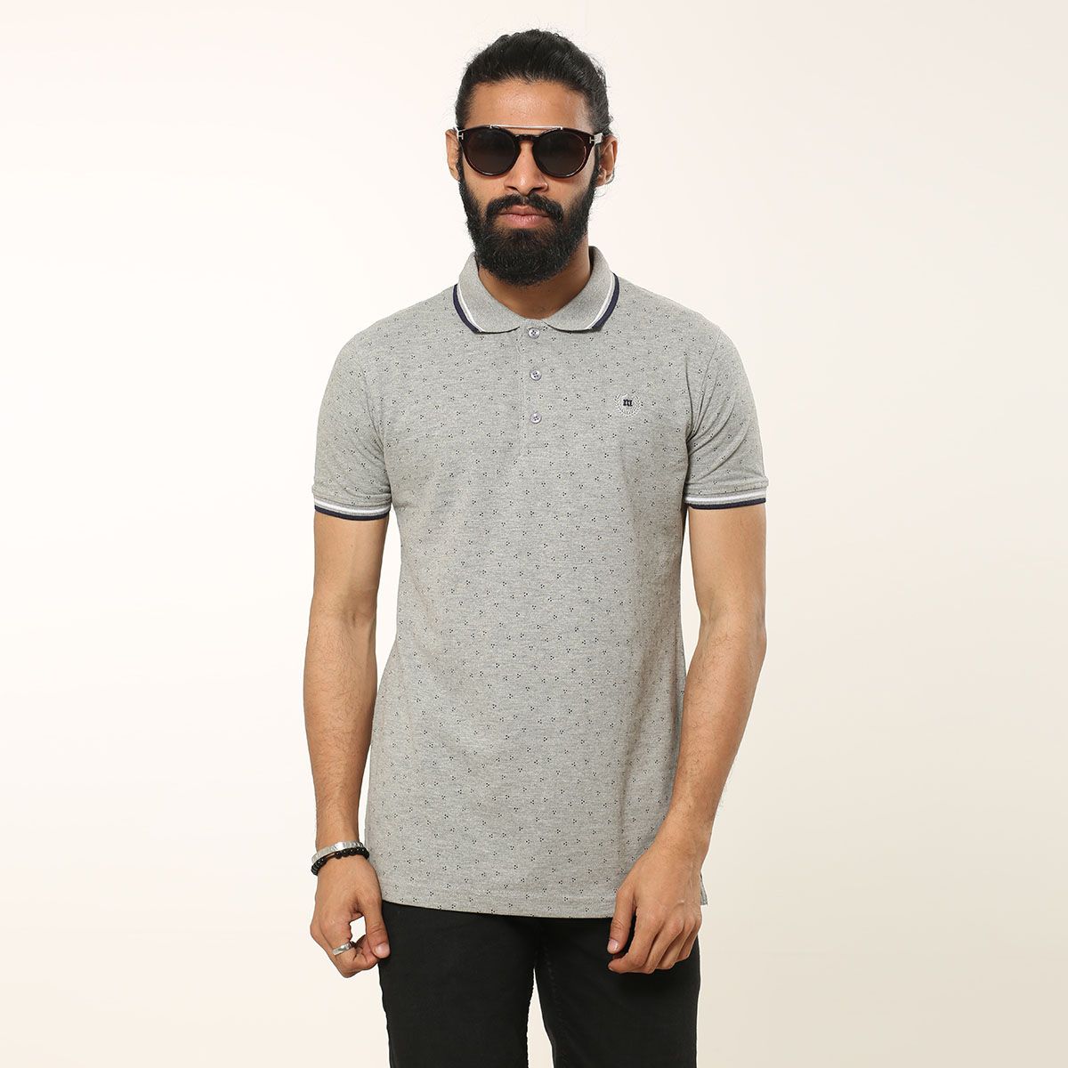 Mens New Casual Half Sleeve Polo T-Shirt For Men